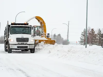 Cleaning Snow